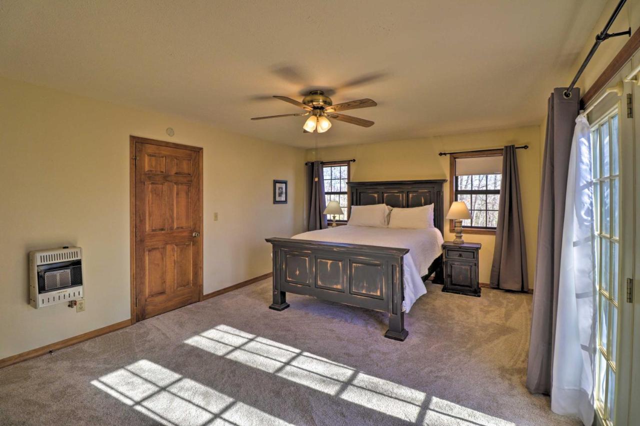 Secluded Marble Falls Family Home With Mtn Views! Eksteriør billede