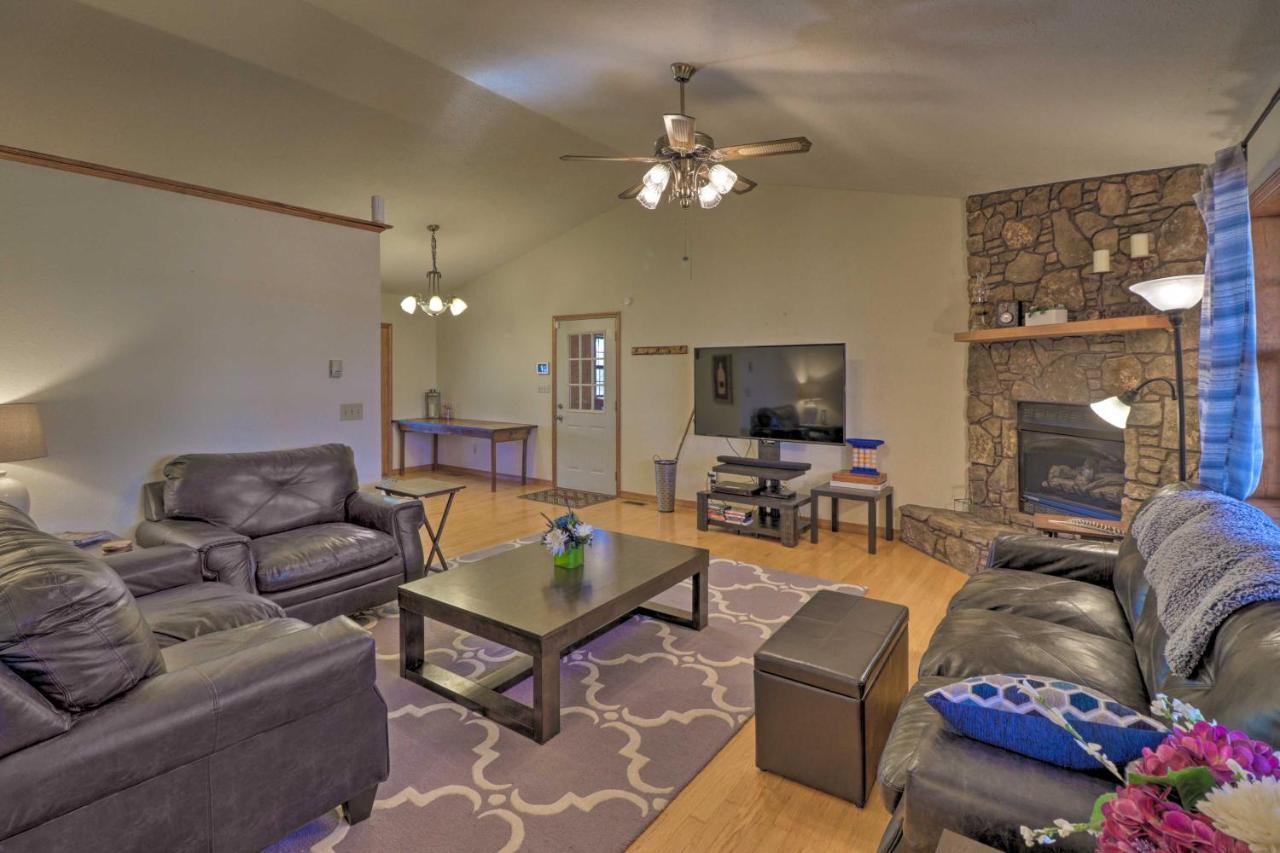 Secluded Marble Falls Family Home With Mtn Views! Eksteriør billede