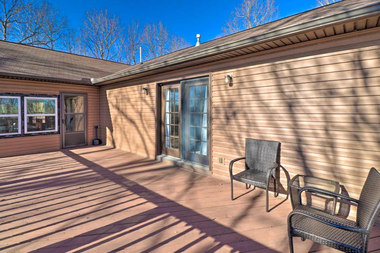 Secluded Marble Falls Family Home With Mtn Views! Eksteriør billede