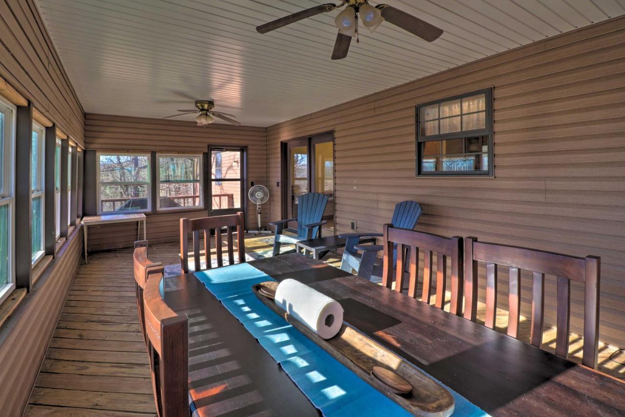 Secluded Marble Falls Family Home With Mtn Views! Eksteriør billede