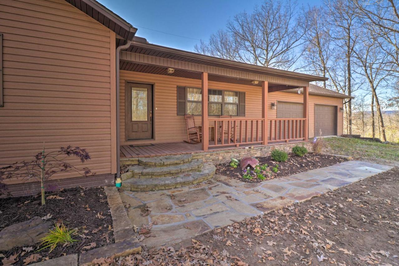 Secluded Marble Falls Family Home With Mtn Views! Eksteriør billede