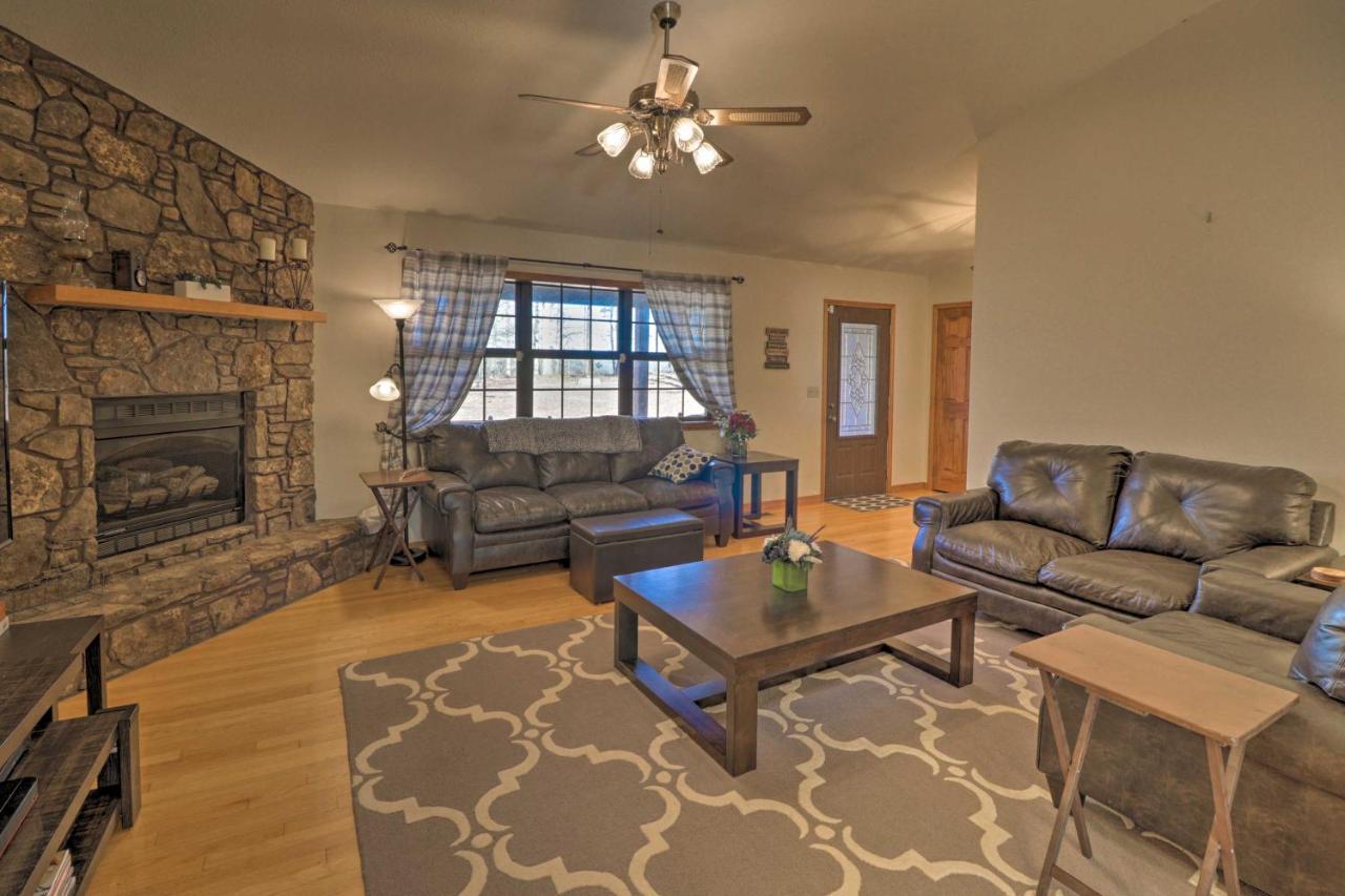 Secluded Marble Falls Family Home With Mtn Views! Eksteriør billede